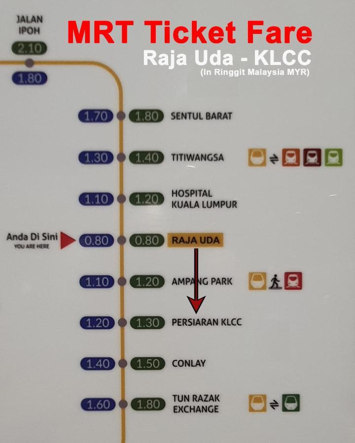 Homestay Jalan Tun Razak Walking Distance Ijn, Hkl, Mrt Station, Kpj, Perkeso, Bernama, Tabung Darah, Istana Budaya Kuala Lumpur Exterior foto